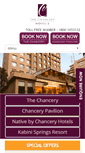 Mobile Screenshot of chanceryhotels.com